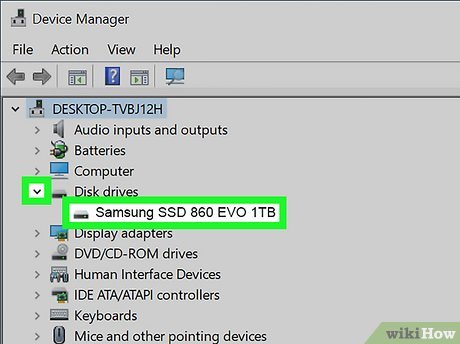 Device Manager ssd